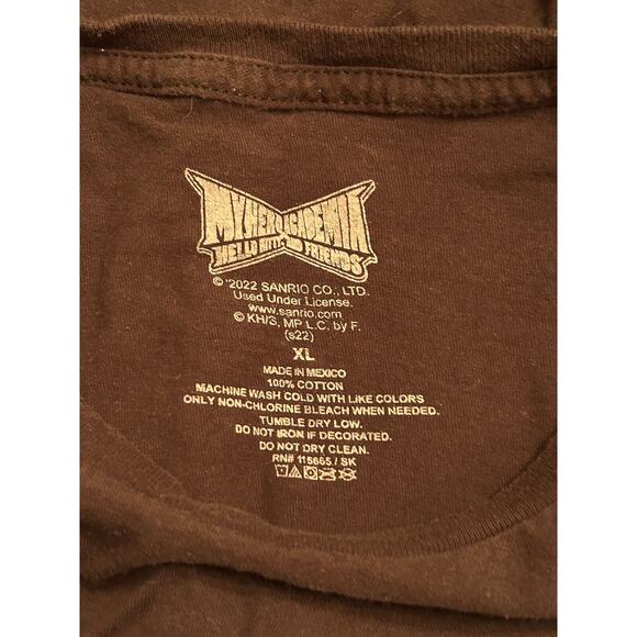 My Hero Academia Hello Kitty And Friends Short Sleeve Tee Shirt Men's XL - Anime - Picture 7 of 7